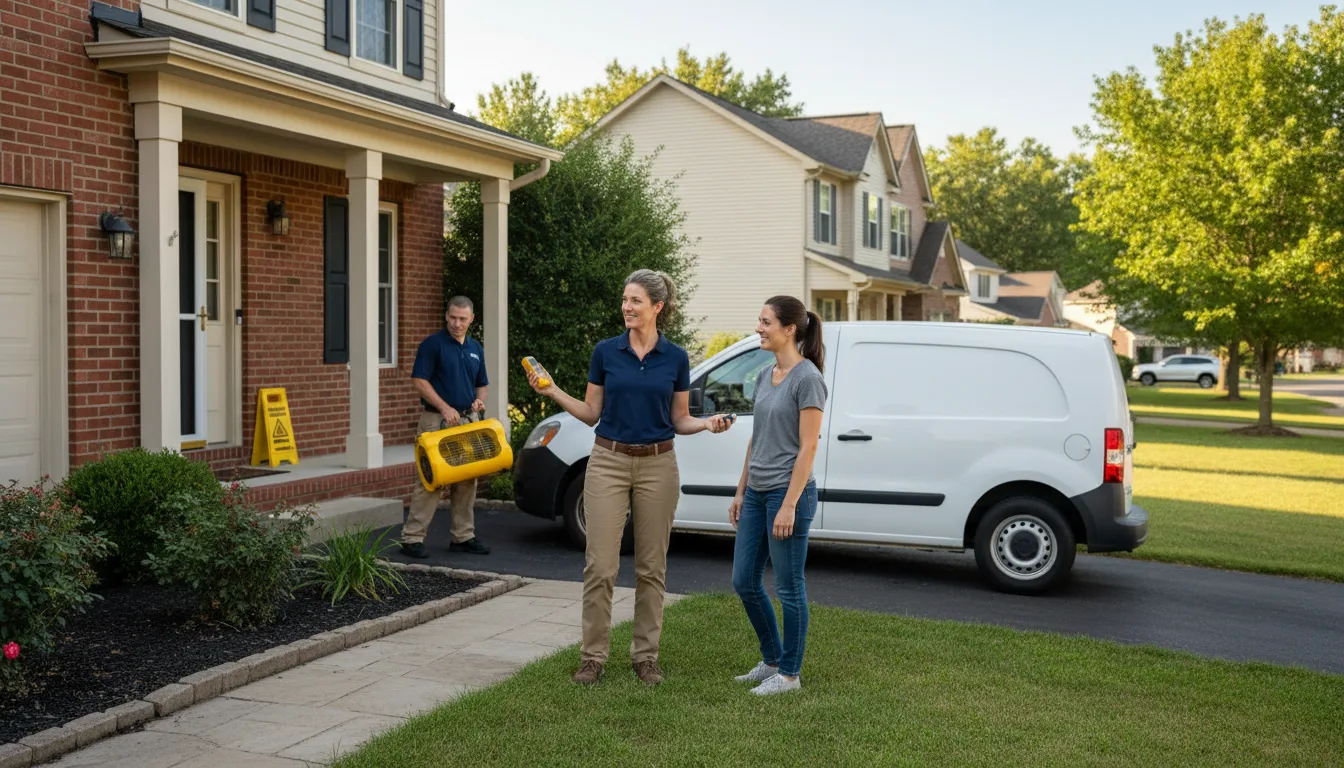 Water restoration image for Water Damage & Restoration Services in Hanksville, UT